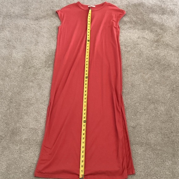 Marine Layer Coral Midi Dress small - Picture 4 of 6
